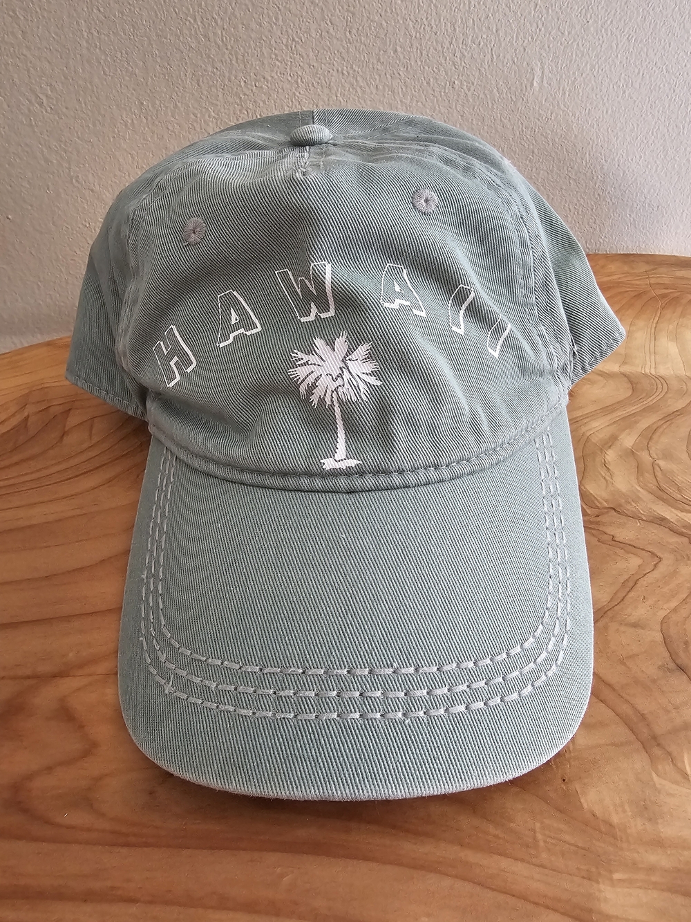 Roxy Sage Green 'Hawaii' Embroidered Baseball Cap - Picture 2 of 4
